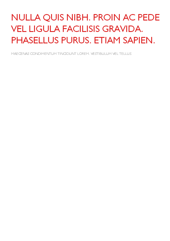 Maecenas condimentum tincidunt lorem. Vestibulum vel tellus. 